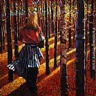 She Walks Among the Black Poplars by Michael O'Toole